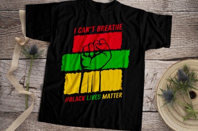 I Can Not Breathe Black Lives Matter